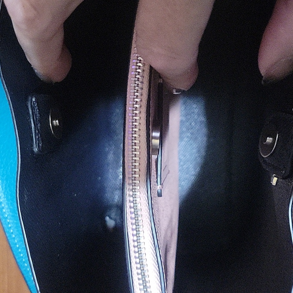 Coach Teal Crossbody Bag - Picture 5 of 14